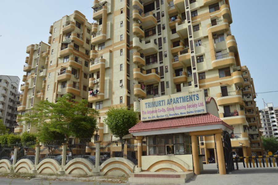 3 bhk flat for sale in Trimurti Apartment sector 12 dwarka delhi